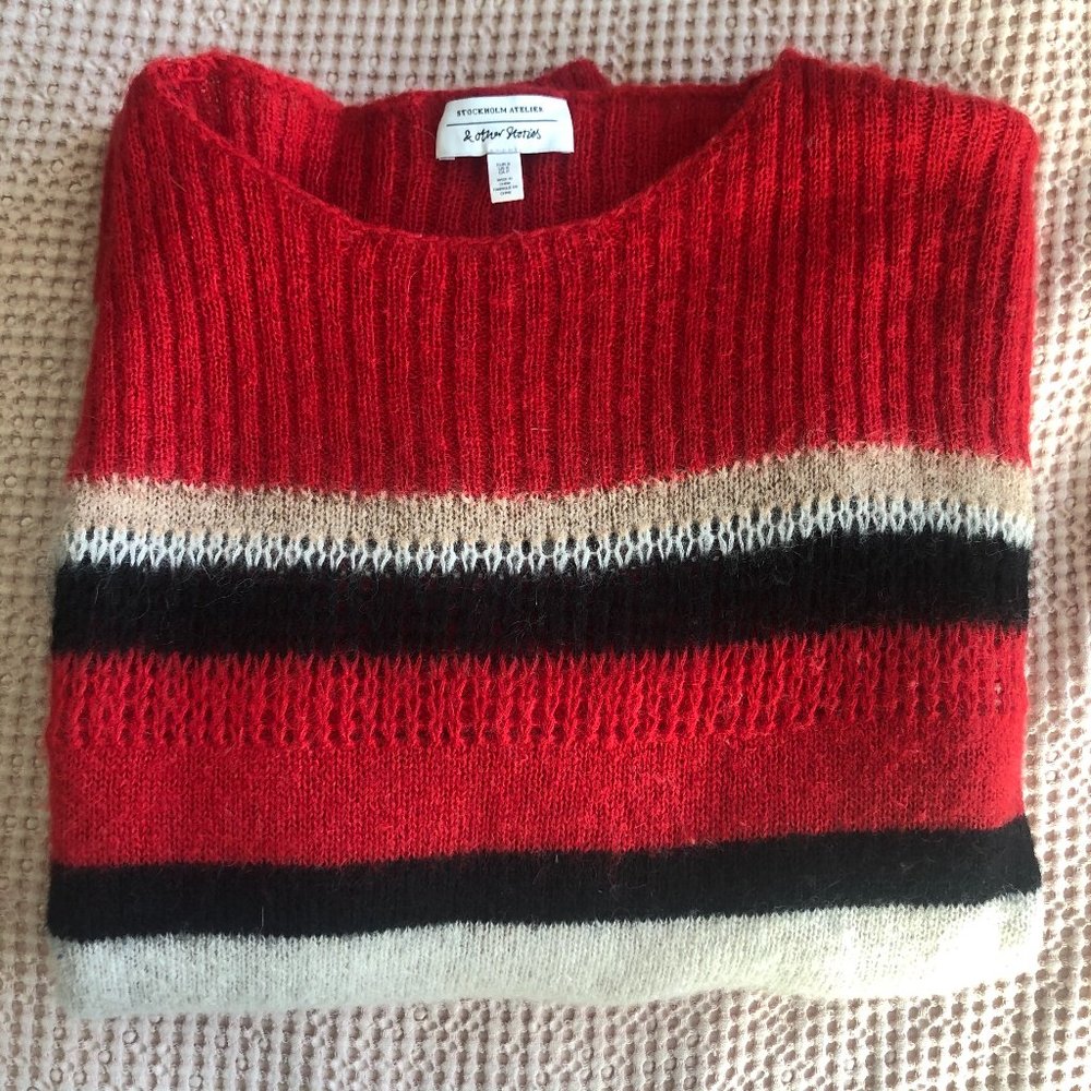 Oversized Striped Sweater